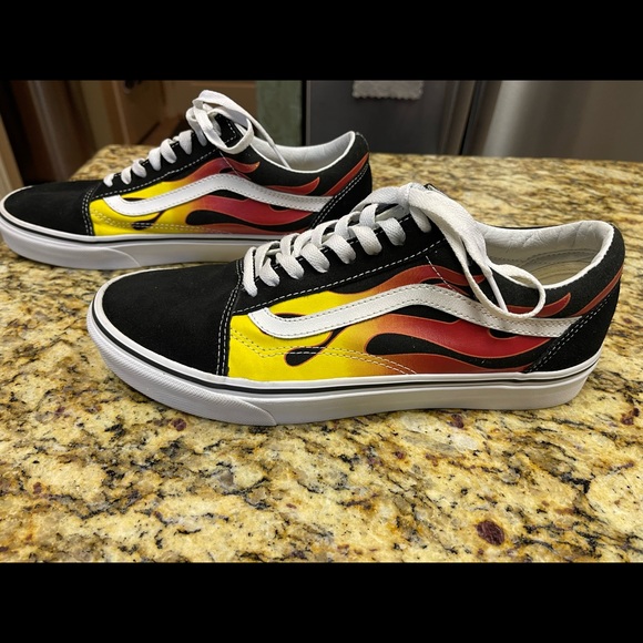 Vans 500714 Flame Old Skool - Men’s 10 - Picture 2 of 5